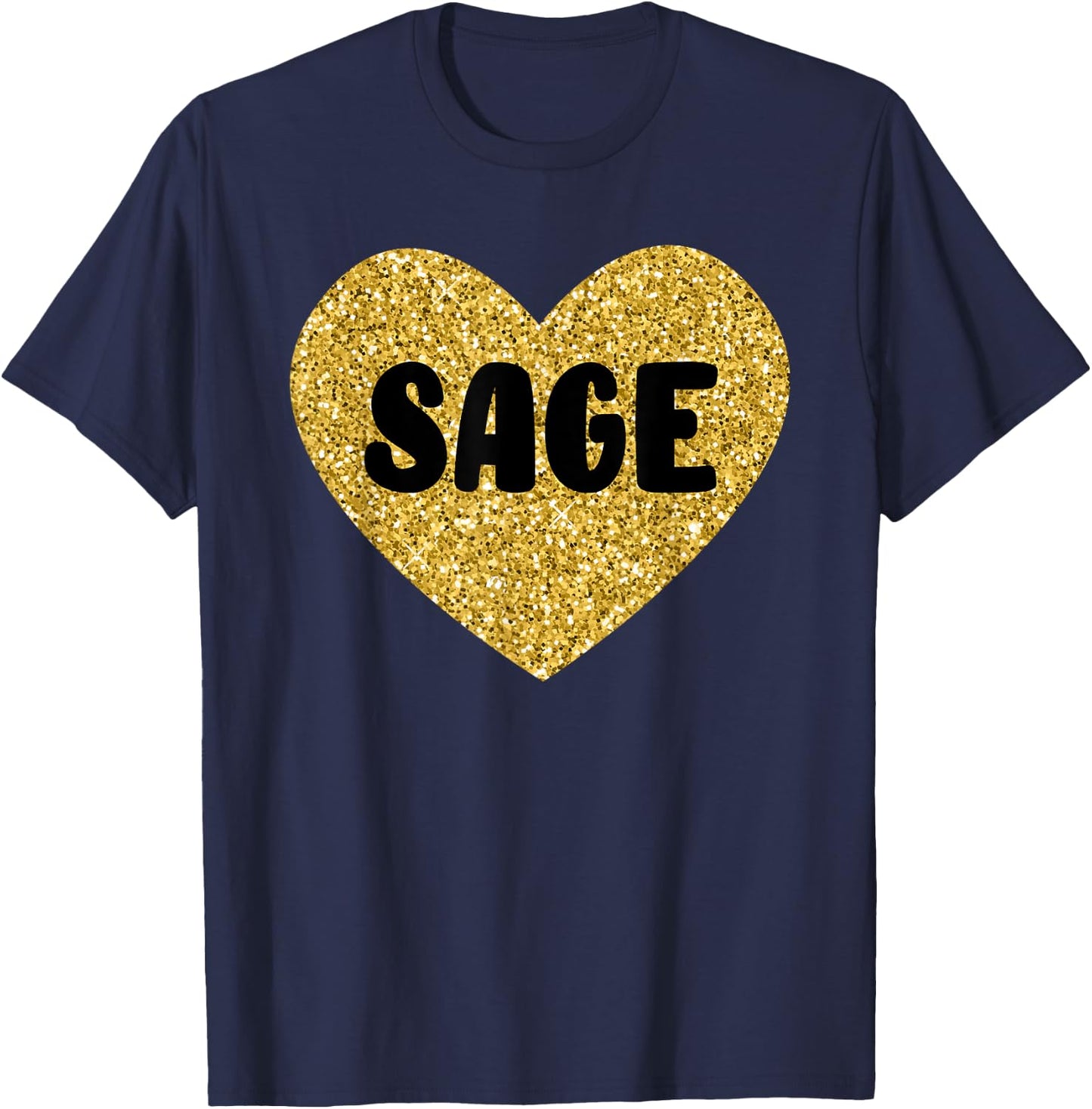 Sage I Love Sage Funny Food Spices Seasonings T-Shirt - T-Shirt | Navy