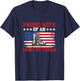 Proud Wife of an Army 4th of July Veteran Spouse T-Shirt - T-Shirt | Navy