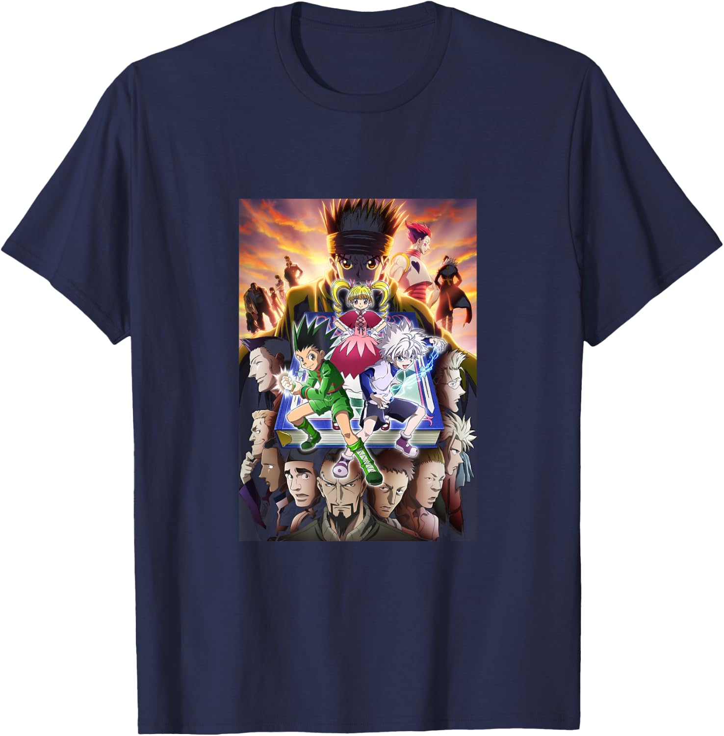 Hunter X Hunter Anime Cartoon Character T-Shirt - T-Shirt | Navy