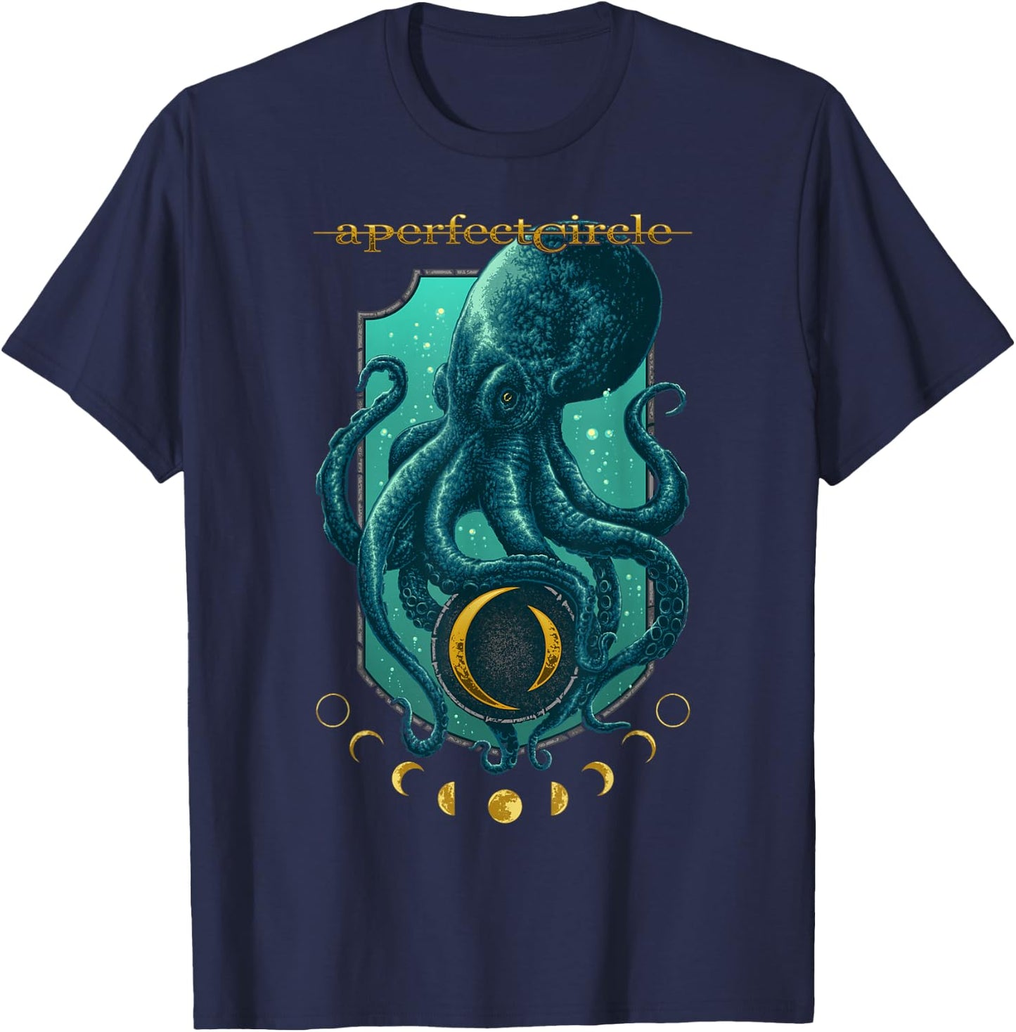 A Perfect Circle – Moon Oracle T-Shirt - T-Shirt | Navy