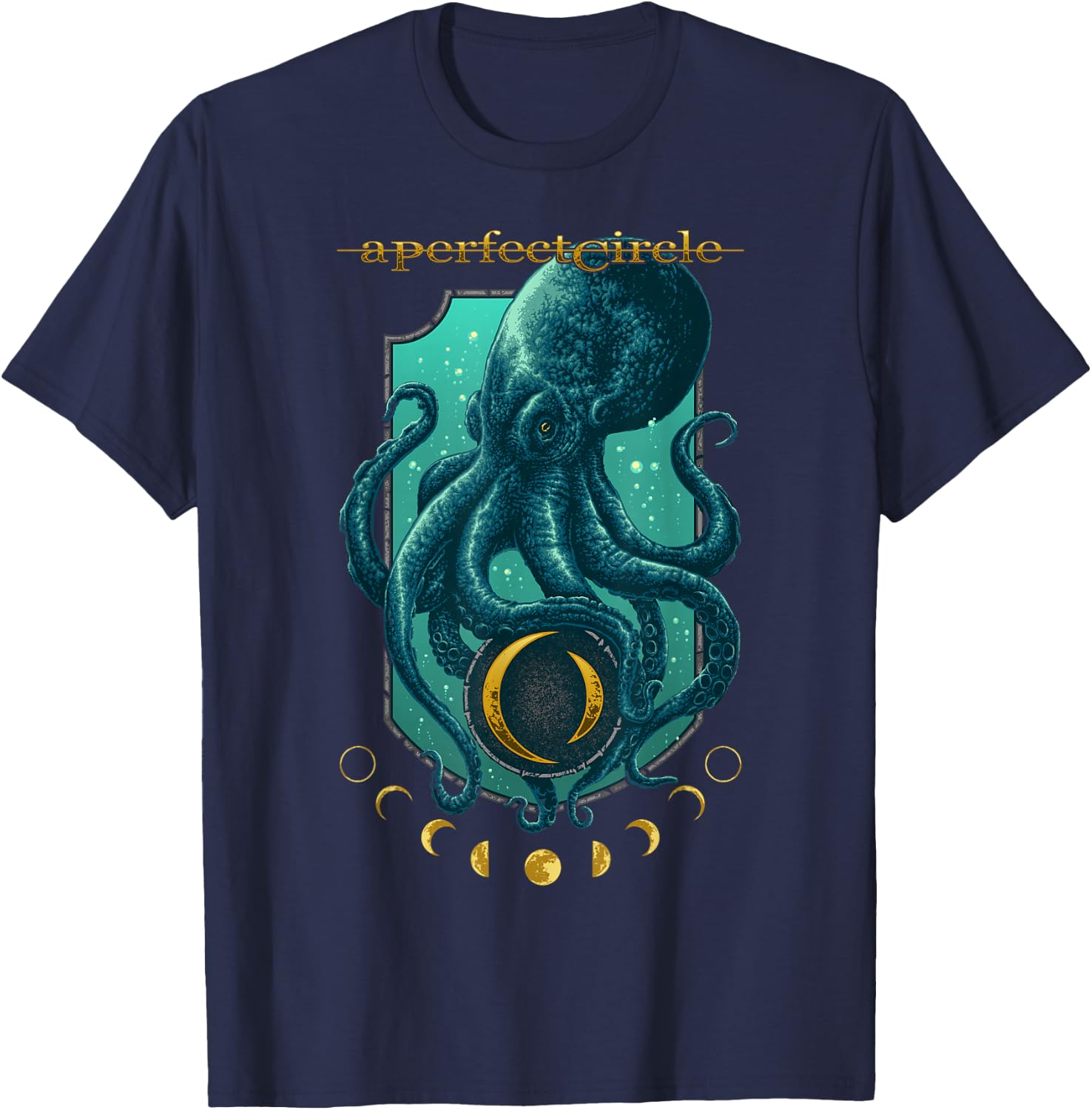A Perfect Circle – Moon Oracle T-Shirt - T-Shirt | Navy