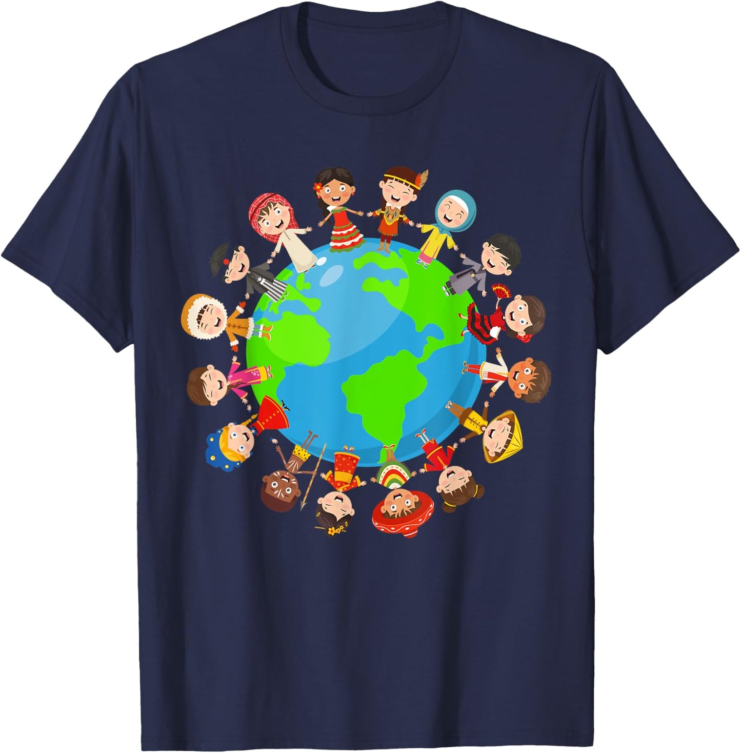 Earth Day 2023 Environmental Nature Planet | & T-Shirt - T-Shirt | Navy