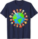 Earth Day 2023 Environmental Nature Planet | & T-Shirt - T-Shirt | Navy