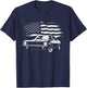 Vintage Classic Muscle Car T-Shirt - T-Shirt | Navy