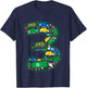 Kids Garbage Truck Boy 3rd Birthday 3 Years Old Garbage Truck Boy T-Shirt - T-Shirt | Navy