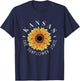 Kansas The Sunflower State | America USA | Kansasian T-Shirt - T-Shirt | Navy