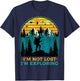 I'm Not Lost I'm Exploring - Funny Hiking Hiker Outdoor Hike T-Shirt - T-Shirt | Navy