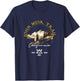 John Muir Trail Retro Vintage Apparel - Souvenir T-Shirt - T-Shirt | Navy