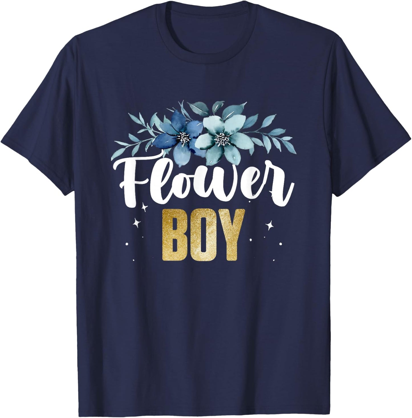 Flower Boy for Wedding Tradition T-Shirt - T-Shirt | Navy