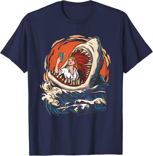 Shark T-Shirt - T-Shirt | Navy