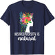 Neurodiversity is Natural Autism Neurodivergent T-Shirt - T-Shirt | Navy