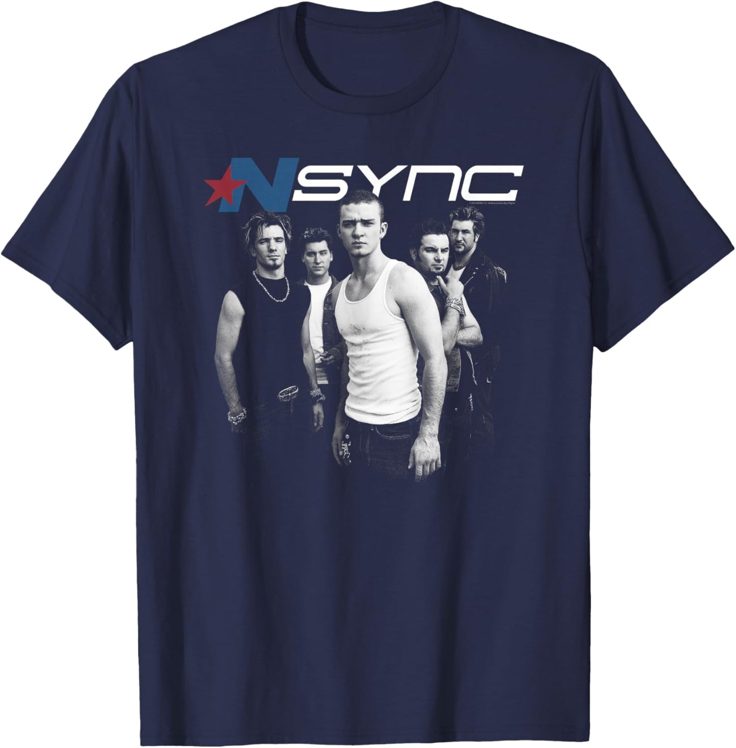 NSYNC Official Never Stop T-Shirt - T-Shirt | Navy