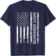 Safety Coordinator US Flag T-Shirt - T-Shirt | Navy