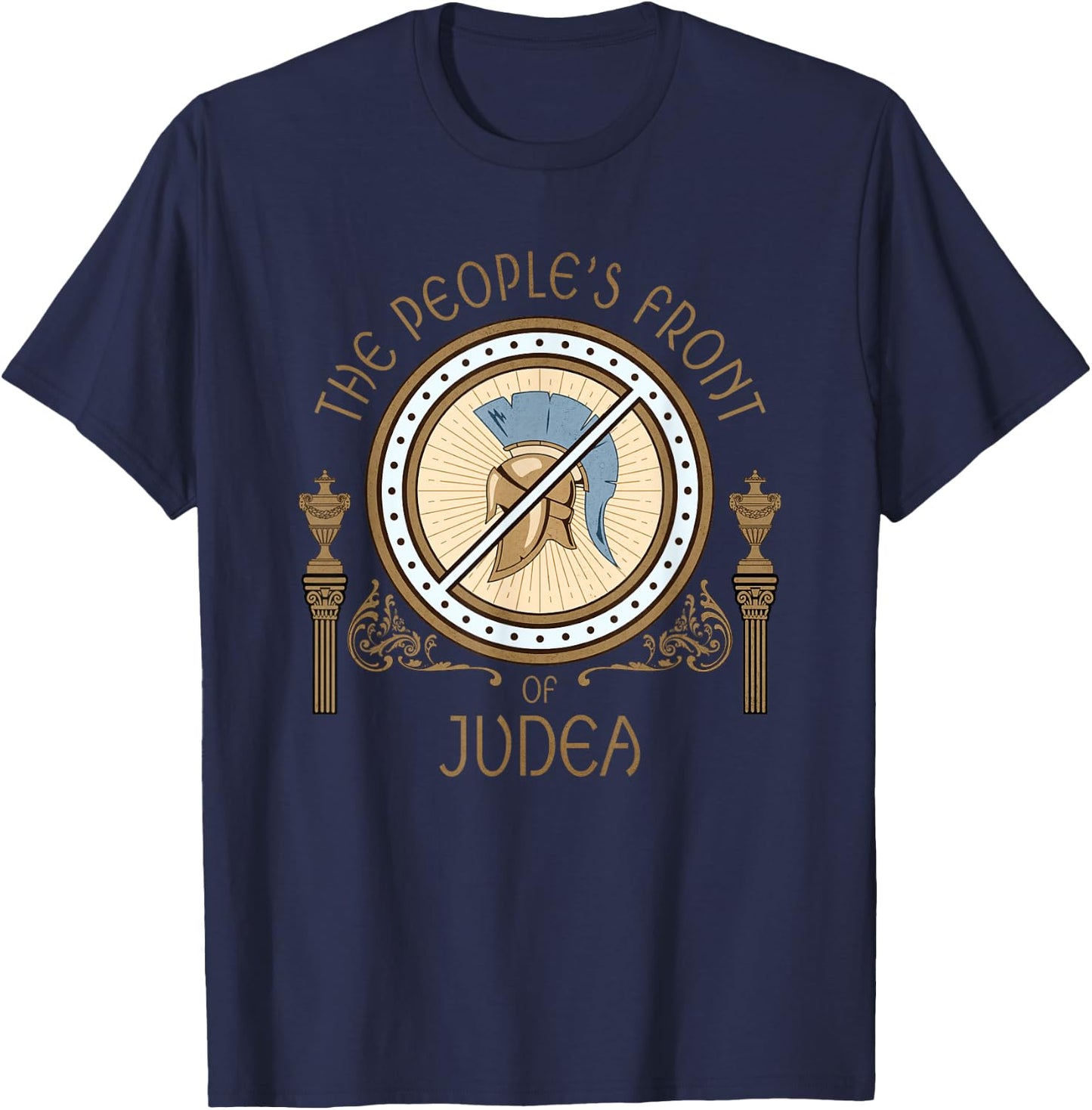 Aura Apparel Life of Brian People's Front of Judea T-Shirt - T-Shirt | Navy
