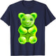 Funny Bear Edibles Weed 420 T-Shirt - T-Shirt | Navy