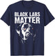 Cool Labrador Women Black Labs Matter Service Animal T-Shirt - T-Shirt | Navy
