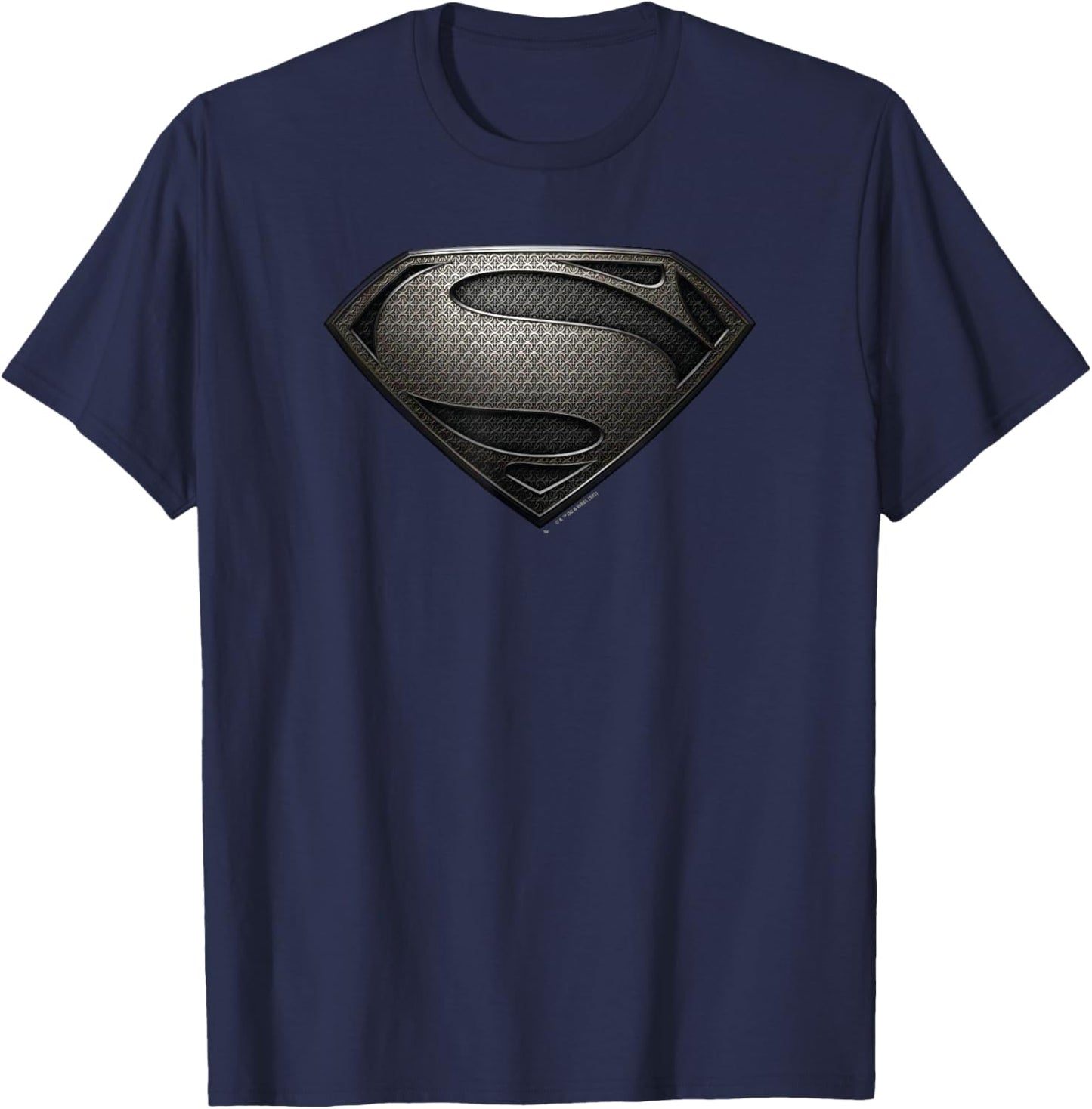 DC Comics Superman Black Kryptonian Symbol of Hope T-Shirt - T-Shirt | Navy
