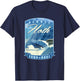 Star Wars Planet Hoth Echo Base Landscape T-Shirt - T-Shirt | Navy