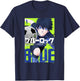 Blue Lock Official Volume 1 Yoichi Isagi Epic Neon Cover T-Shirt - T-Shirt | Navy