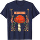 Fairy Core Goblinecore Cottagecore Earth Witch Mushroom T-Shirt - T-Shirt | Navy