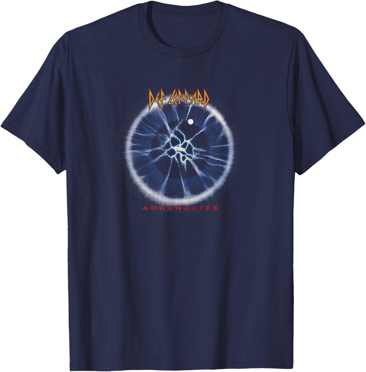 Def Leppard - Adrenalize Vintage T-Shirt - T-Shirt | Navy