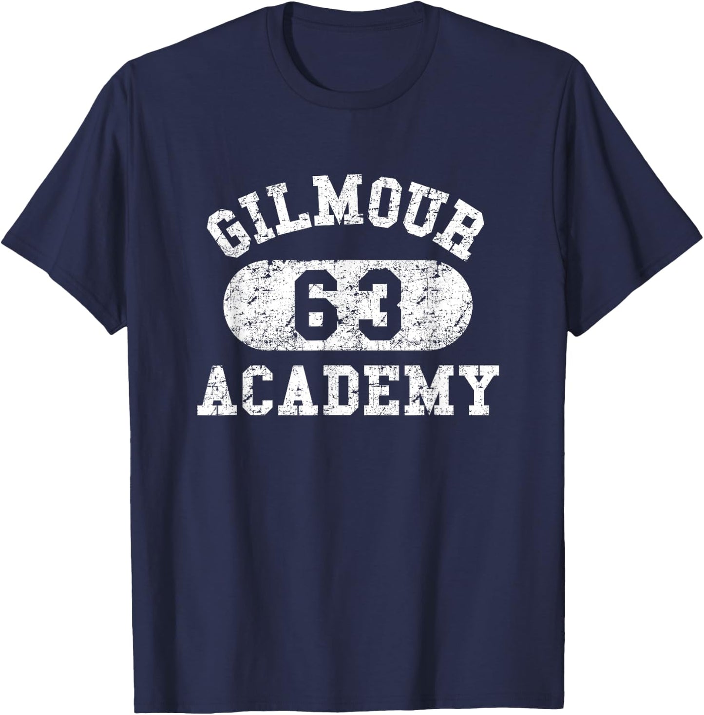 GILMOUR ACADEMY 63 classic rock music design T-Shirt - T-Shirt | Navy