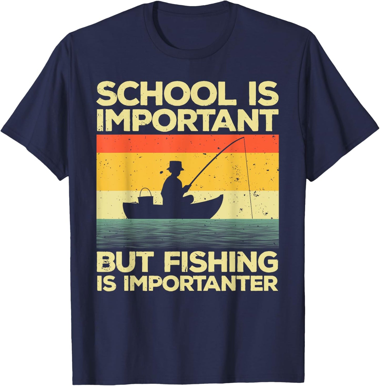 Cool Fishing Women Bass Fishing Fisherman Fish Trout T-Shirt - T-Shirt | Navy