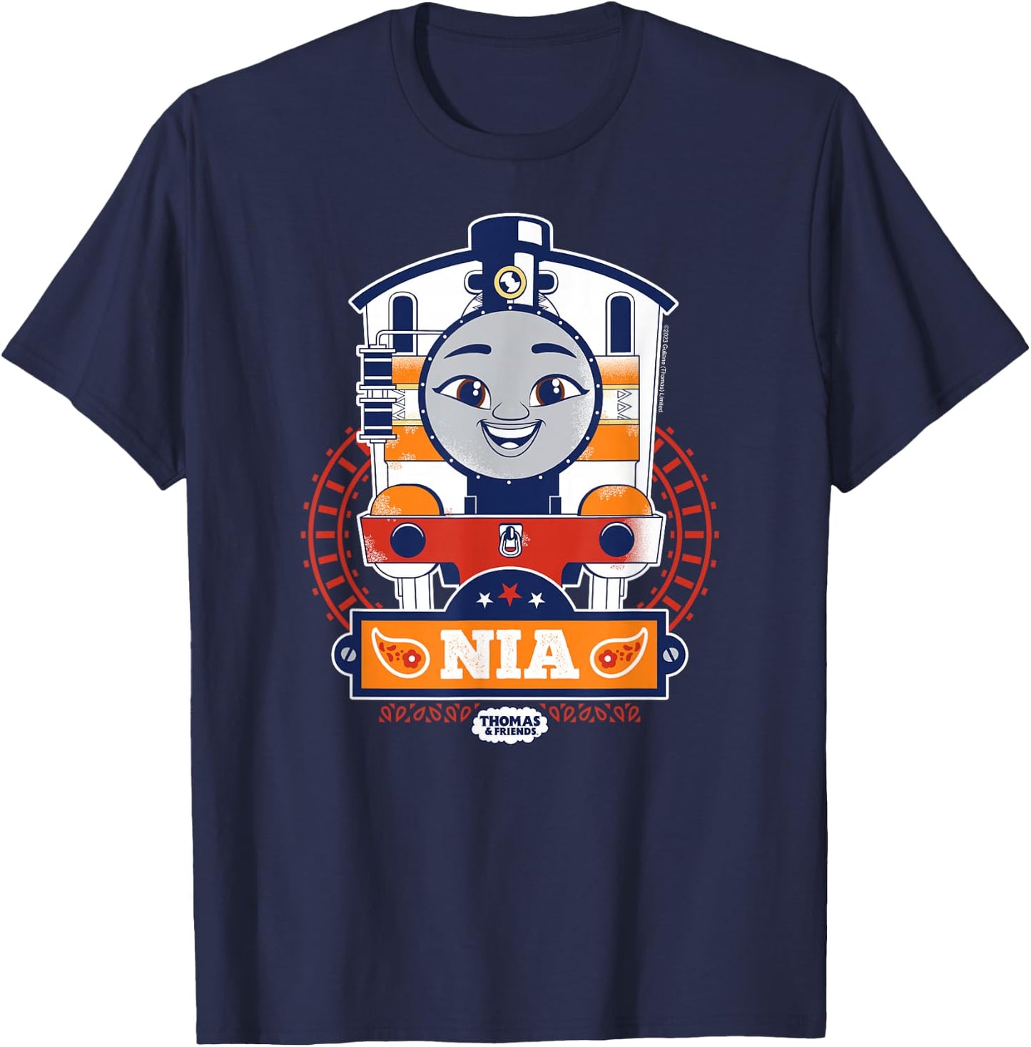 Thomas & Friends - Nia Character T-Shirt - T-Shirt | Navy