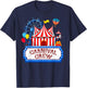 Carnival Crew for Birthday Theme Party Matching Family T-Shirt - T-Shirt | Navy