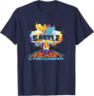 Transformers Generations Starscream Battle Ready T-Shirt - T-Shirt | Navy