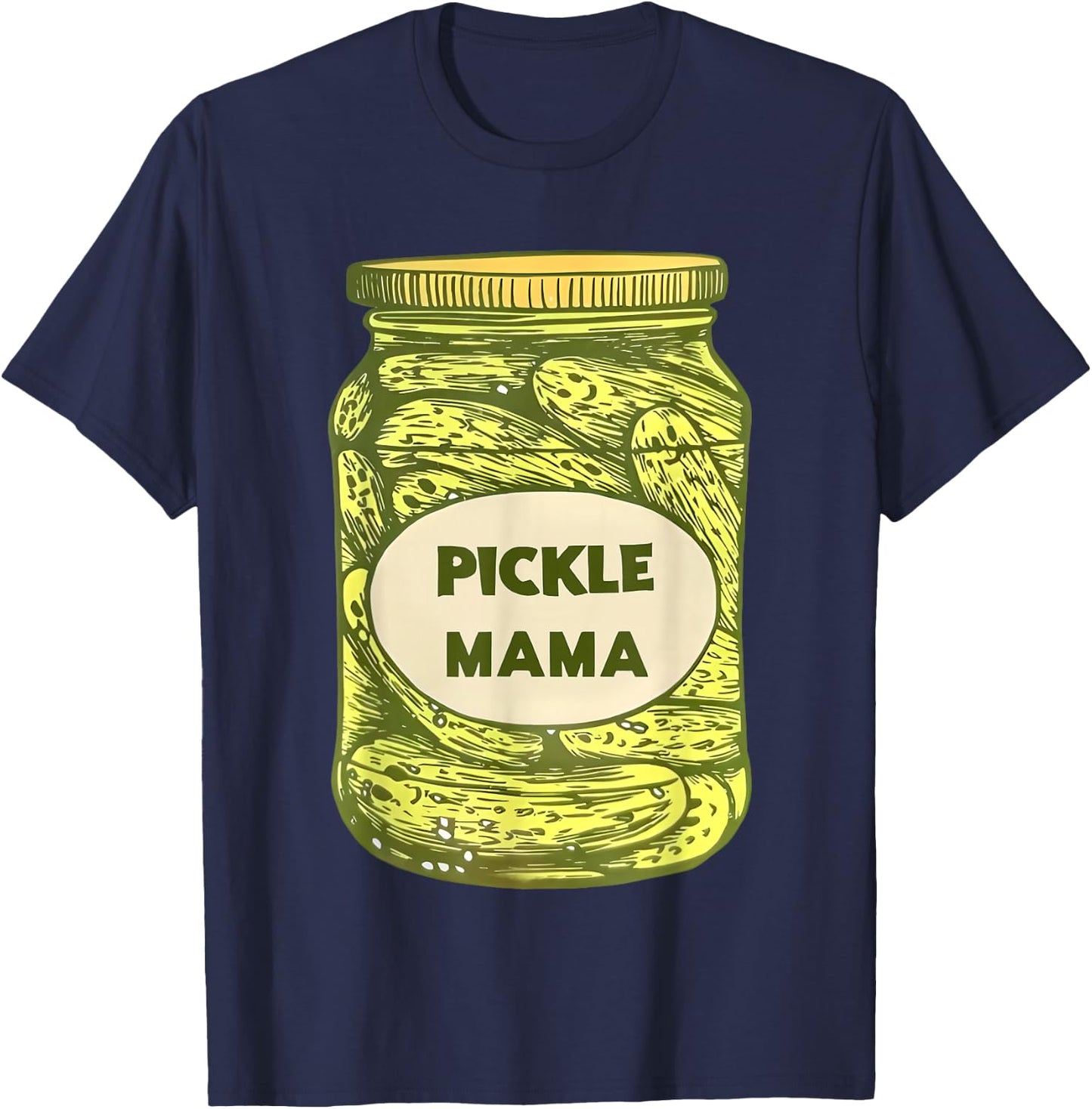 Pickle Mama T-Shirt - T-Shirt | Navy