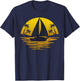 Cute Sailing Design Women Sailboat Sail Sailing Ship T-Shirt - T-Shirt | Navy