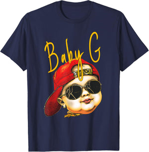 Baby G Hip Hop Baby T-Shirt - T-Shirt | Navy