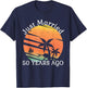 Just Married 50 Years Old 50th Wedding Anniversary Cruise T-Shirt - T-Shirt | Navy