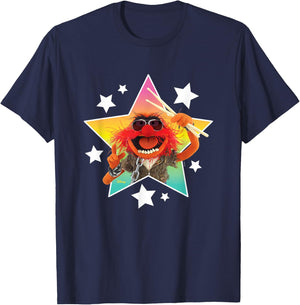 The Muppets - Animal & Stars T-Shirt - T-Shirt | Navy
