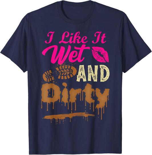 Mud Run Girl T-Shirt - T-Shirt | Navy