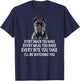 Every Snack You Make for Cane Corso Dad and Cane Corso Mom T-Shirt - T-Shirt | Navy