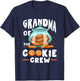 Grandma Of The Cookie Crew Selling Baking Cookies T-Shirt - T-Shirt | Navy