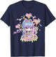 Pastel Goth Cute Creepy Girl Unicorn Kawaii Menhera Witchy T-Shirt - T-Shirt | Navy