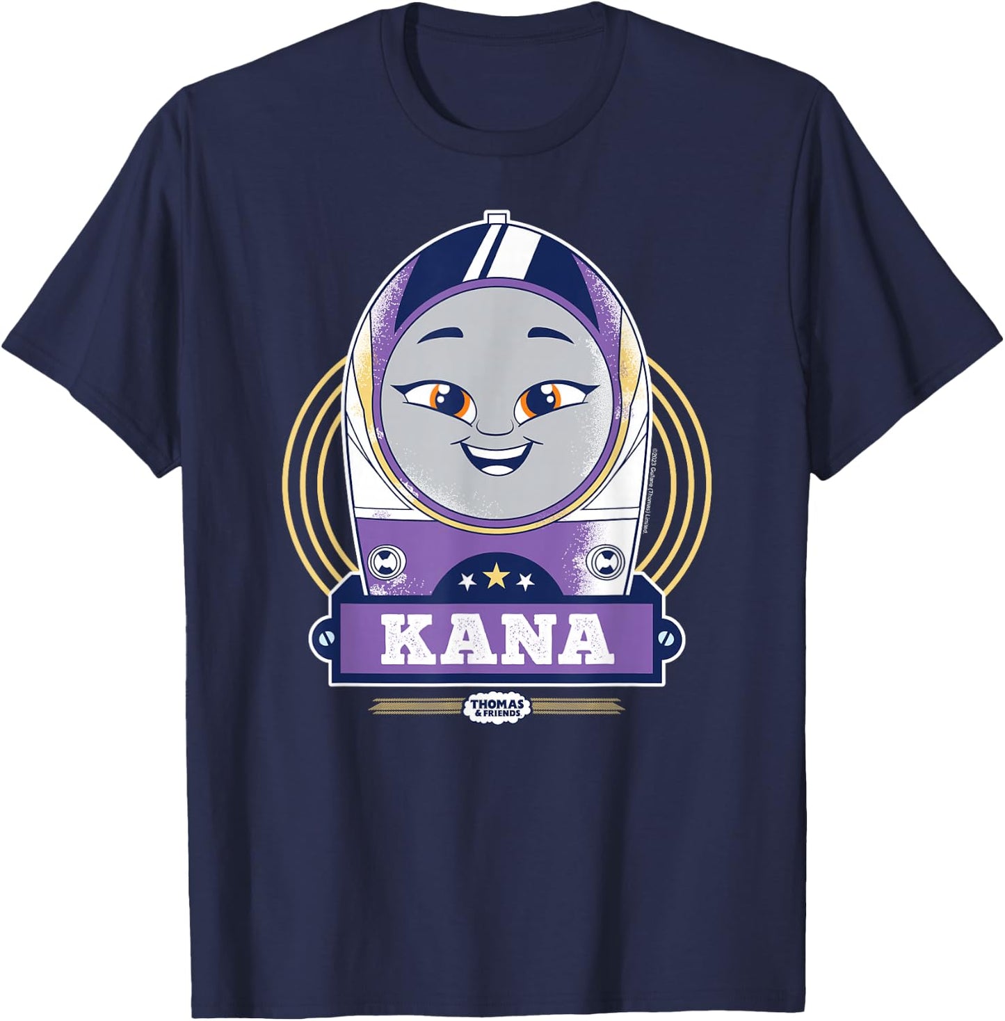 Thomas & Friends - Kana Character T-Shirt - T-Shirt | Navy