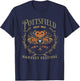 Pottsfield Harvest Festival Retro Vegetables - Black Halloween -Adults Short Sleeve - Small T-Shirt - T-Shirt | Navy