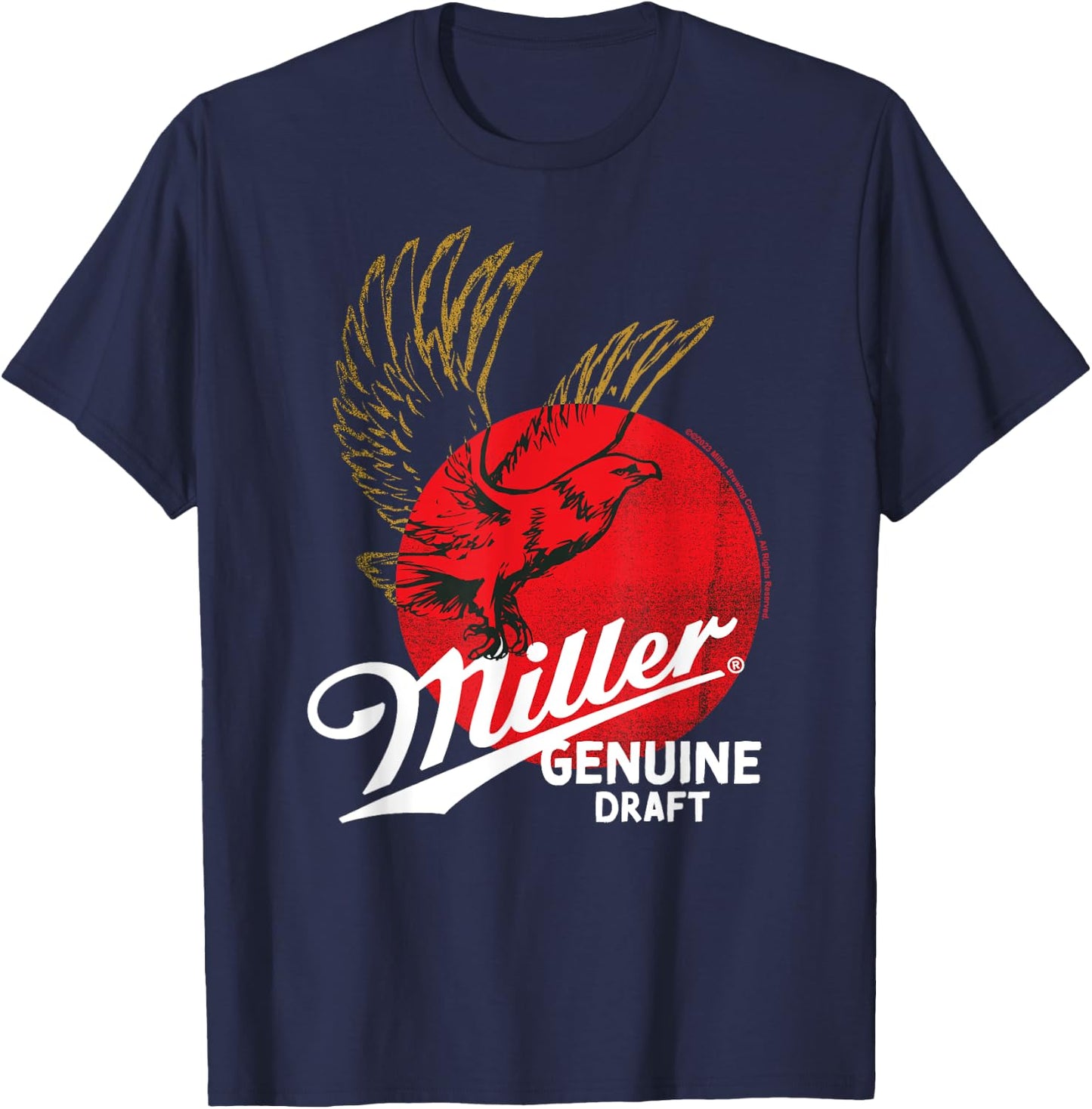 Miller Genuine Draft - Logo T-Shirt - T-Shirt | Navy