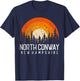 North Conway New Hampshire NH Shirt Vintage 70s 80s Retro T-Shirt - T-Shirt | Navy