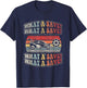 Vintage Retro What A Save Soccer Car League T-Shirt - T-Shirt | Navy