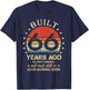 Built 66 Years Ago - All Parts Original Funny 66th Birthday T-Shirt - T-Shirt | Navy