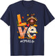 Love CMA Life Funny Turkey Pumpkin Leopard Thanksgiving T-Shirt - T-Shirt | Navy