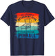 Yes I Have A Retirement Plan I Plan On Playing Pinball T-Shirt - T-Shirt | Navy