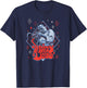 Miles Davis Retro Diamond Pattern T-Shirt - T-Shirt | Navy