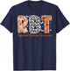 Funny RBT Halloween Registered Behavior Technician Halloween T-Shirt - T-Shirt | Navy