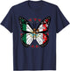 Mexican Independence Day Butterfly Mexico Women Girls Kids T-Shirt - T-Shirt | Navy